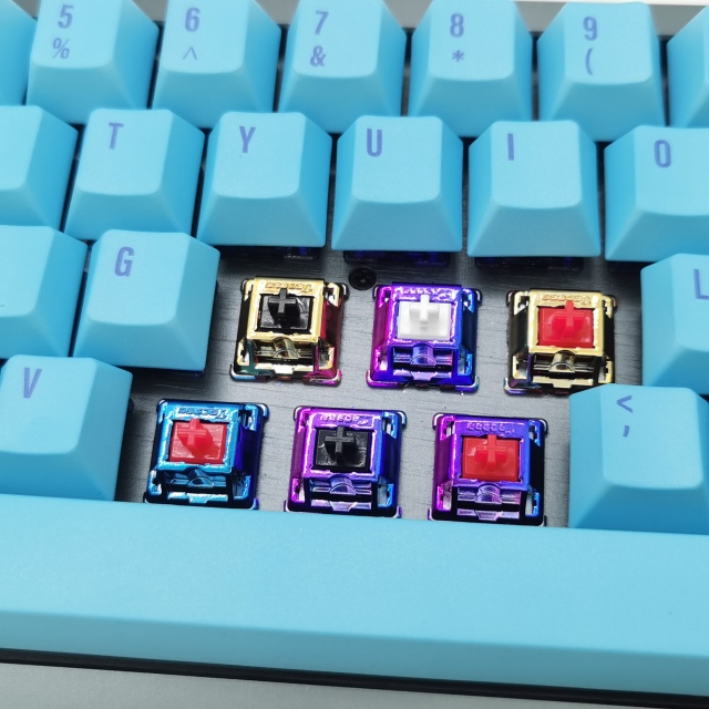 TECSEE Gold Metal Switch