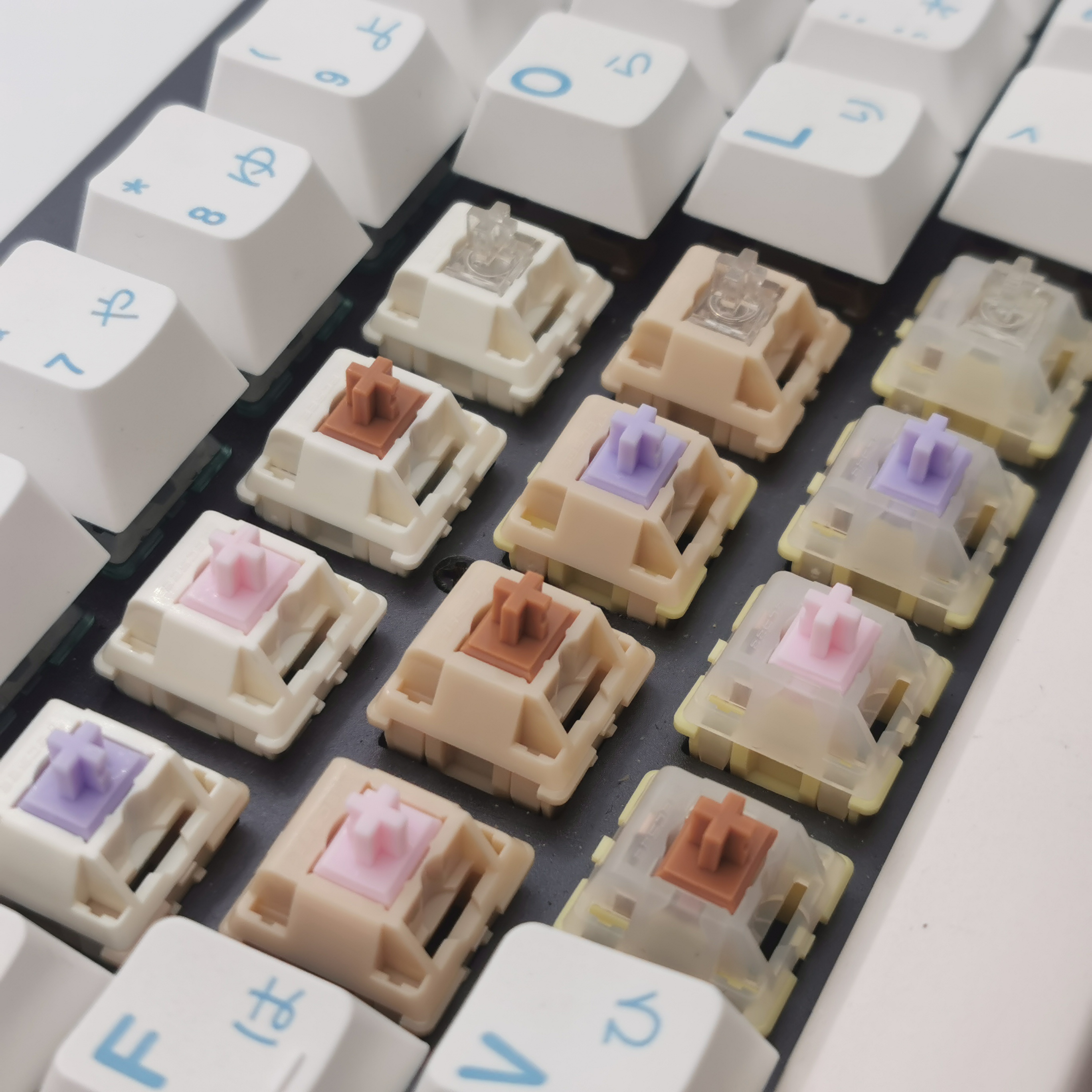 Tecsee 35pcs DIY IceCream Series DIY Mechanical Keyboard Switches