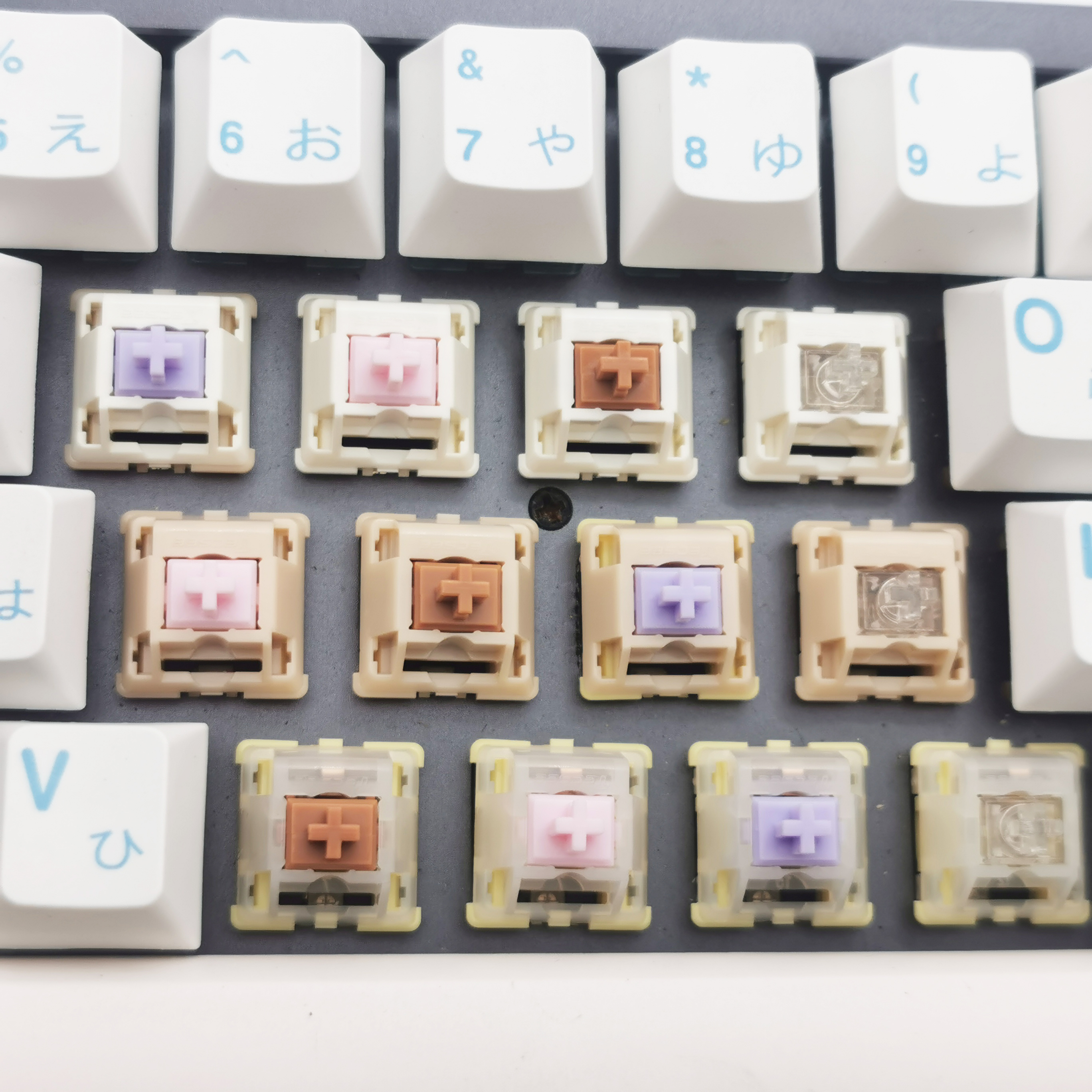 Tecsee 35pcs DIY IceCream Series DIY Mechanical Keyboard Switches