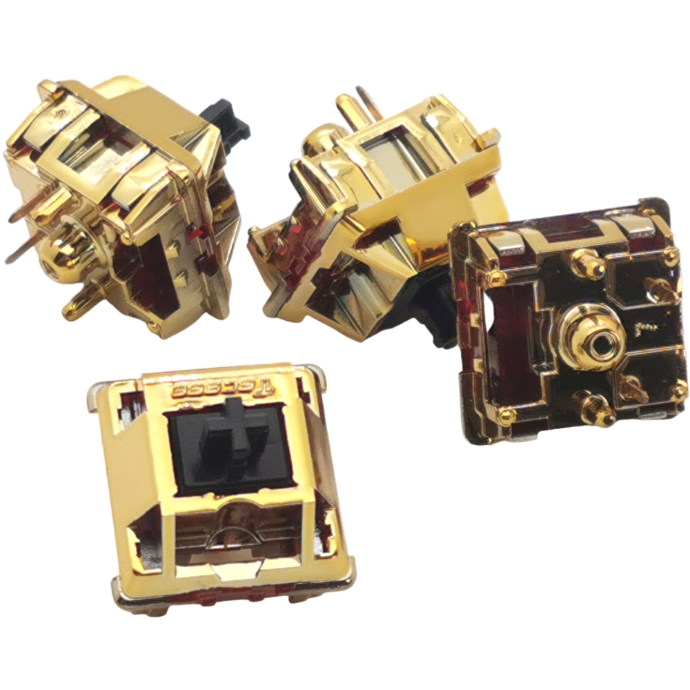 TECSEE Gold Metal Mechanical Keyboard Switch