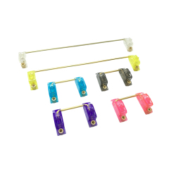 Tecsee Customized Mechanical Keyboard Colour Stabilizers PCB Mount Keyboard Stabilizers 2ux4, 6.25ux1, 7ux1 Wire
