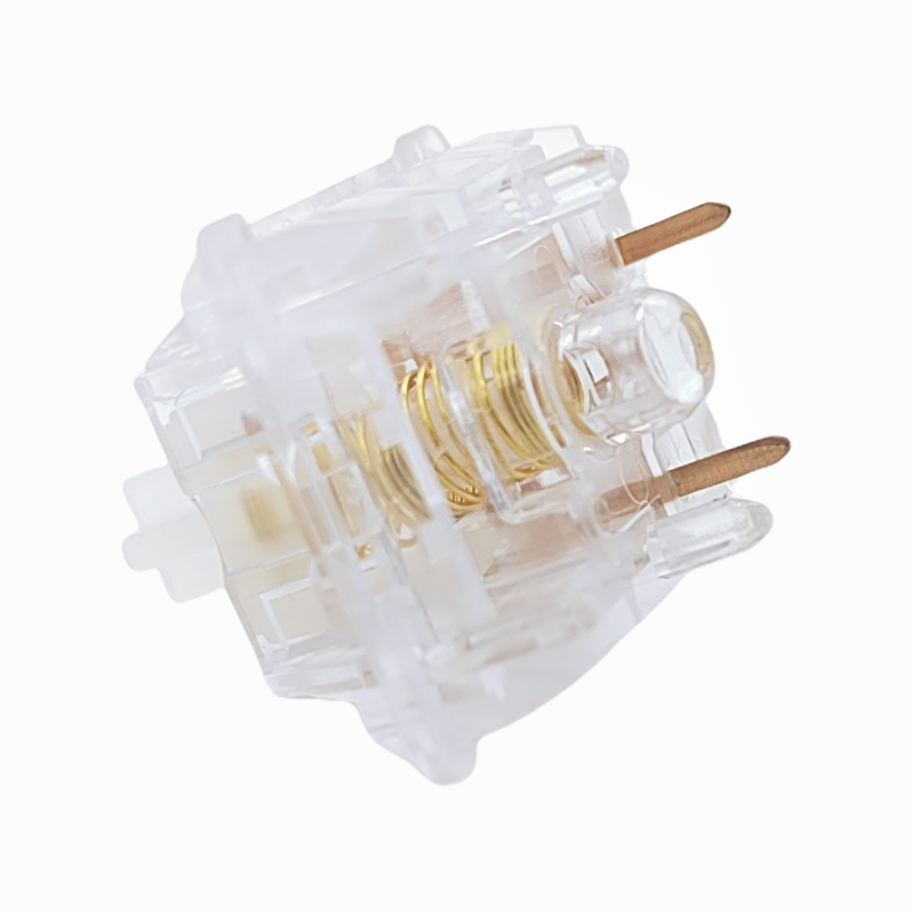 TECSEE Clear PC Housing UPE Stem Swicthes