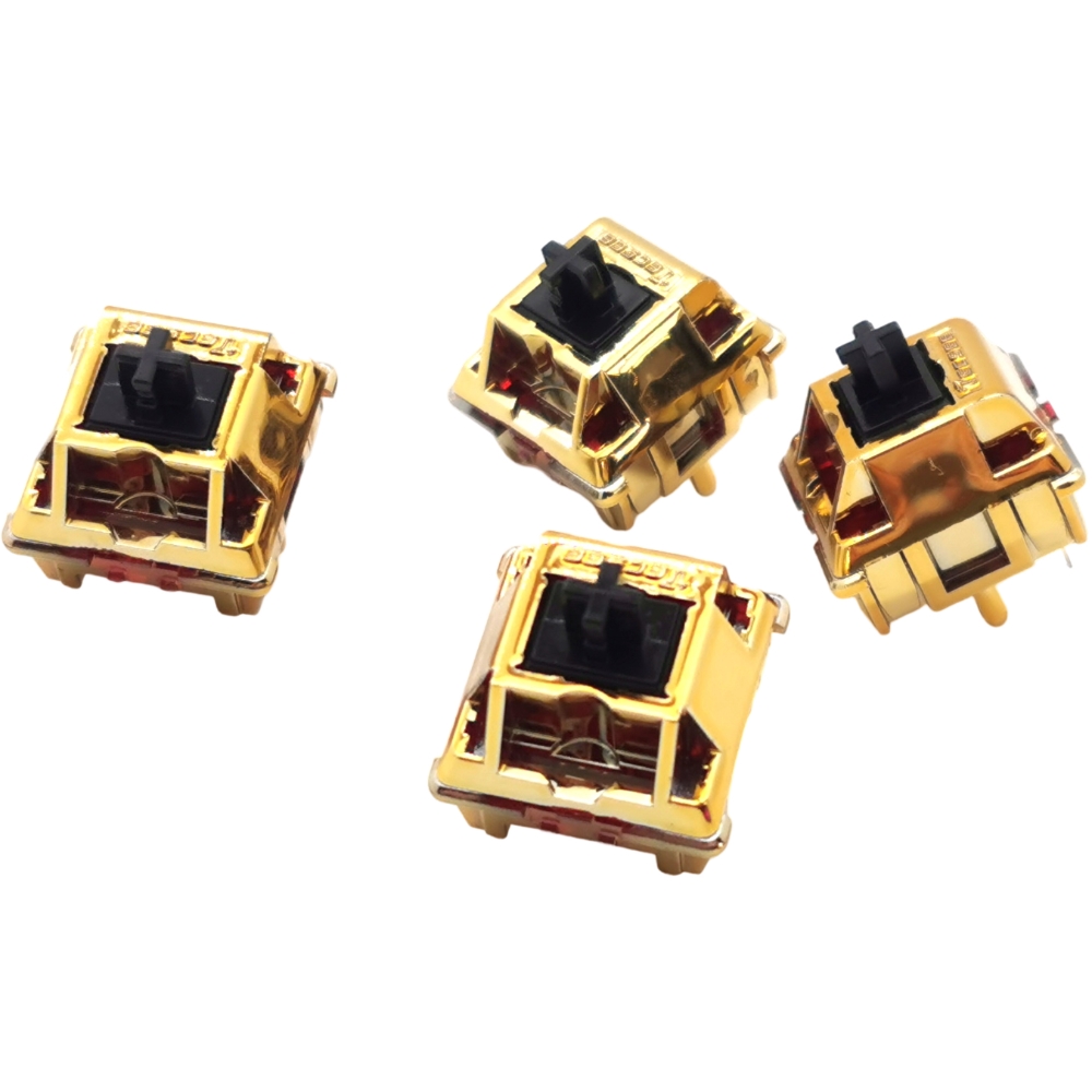 TECSEE Gold Metal Mechanical Keyboard Switch