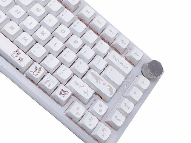 Tecsee DIY Sub XDA Keycap White In Stock