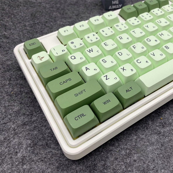 Tecsee DIY Sub  XDA Mechanical Keyboard Keycap Matcha In Stock