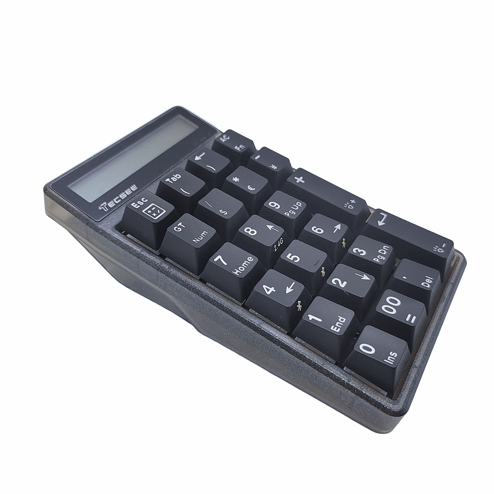 Tecsee Bluetooth Wireless Electronic Calculator Mechanical Numeric Keypad