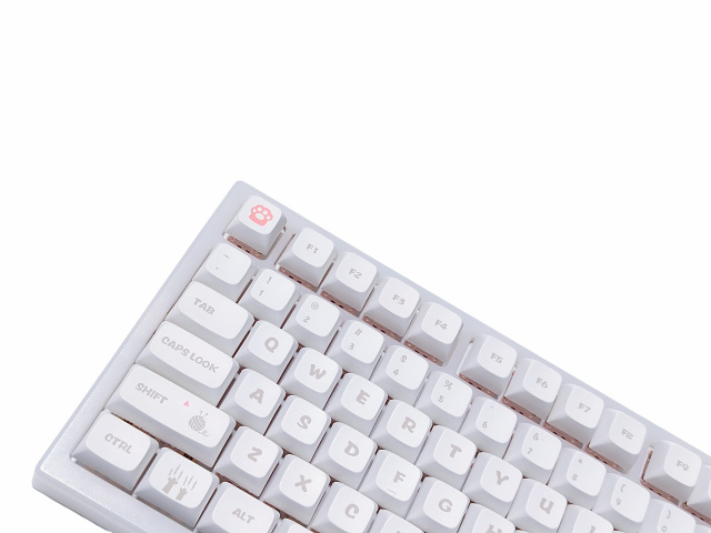 Tecsee DIY Sub XDA Keycap White In Stock