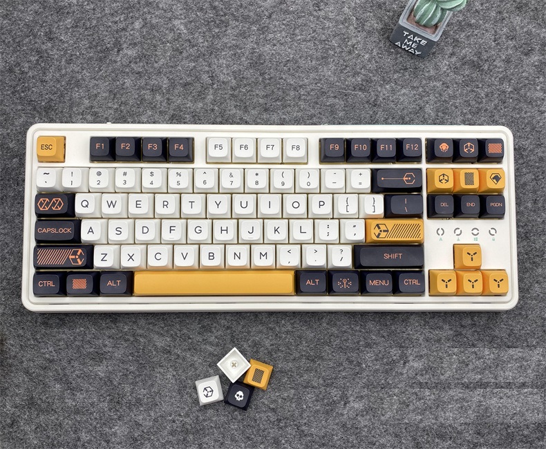 Tecsee DIY Sub SA Mechanical Keyboard Keycaps