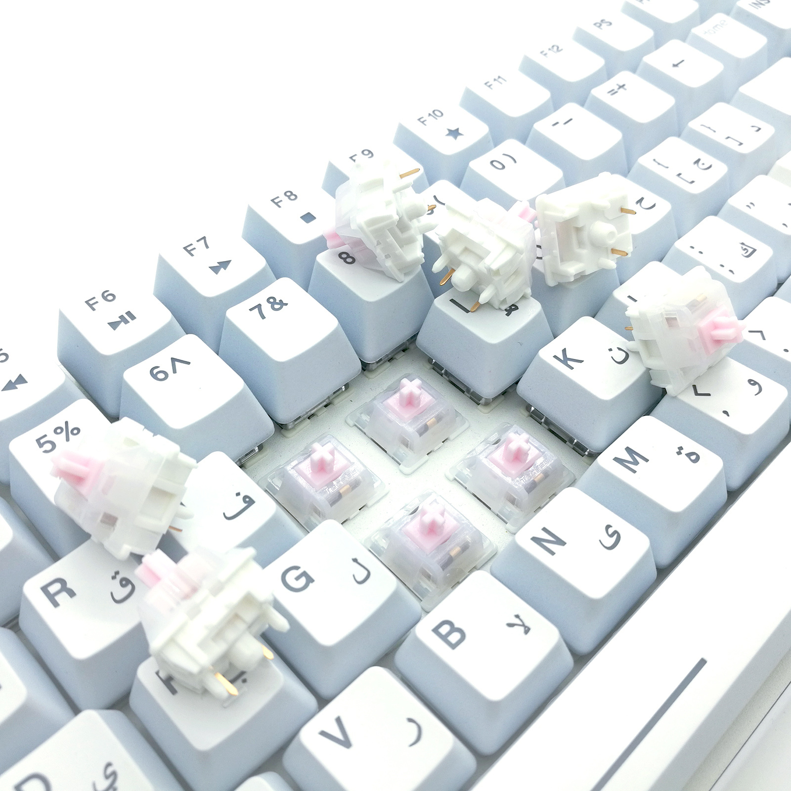 Tecsee Strawberry Ice Mechanical Keyboard Switch