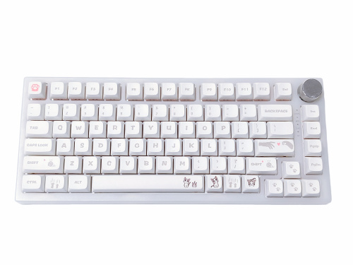 Tecsee DIY Sub XDA Mechanical Keyboard Keycaps White In Stock