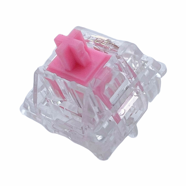 Tecsee Honey Peach POM Linear Stem Metal Pole Switches