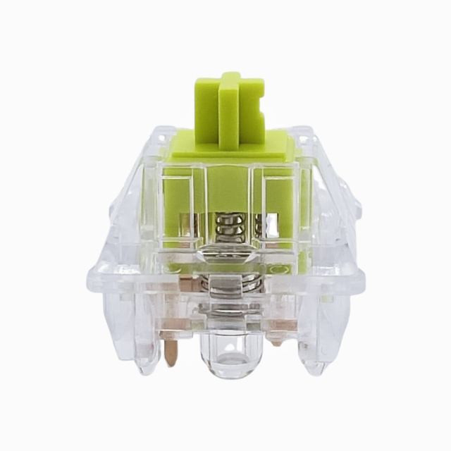 Tecsee Crystal Lemon POM Tactile Stem Metal Pole Switches