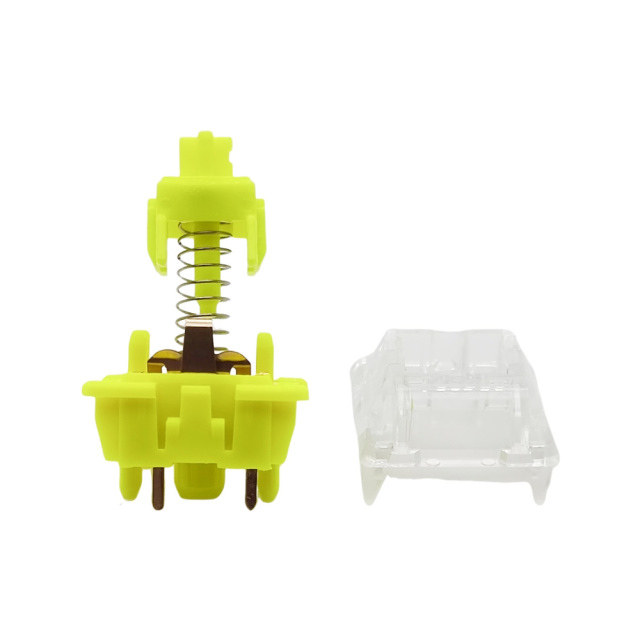 Tecsee Firefly POM Linear Switch Mechanical Keyboard Switch Custom DIY 5PIN RGB SMD Hot-Swap Switches