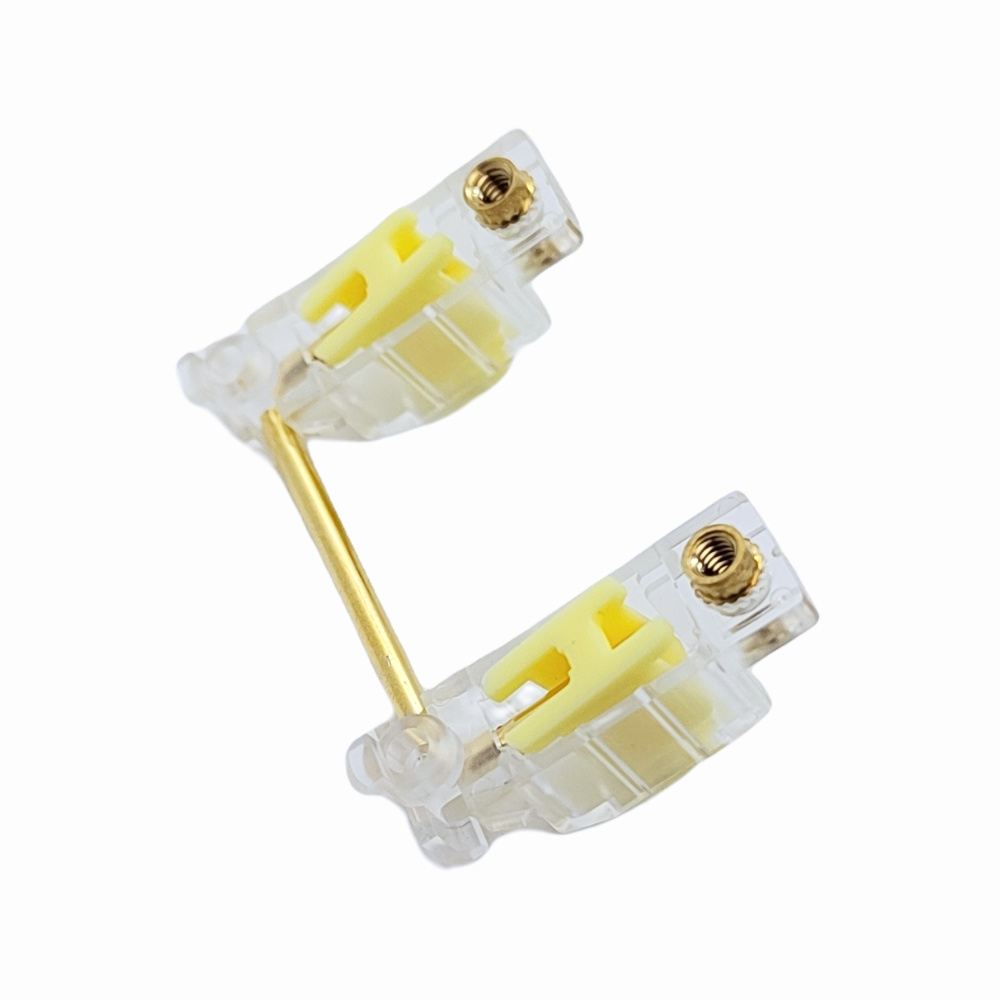 Tecsee V3 Clear Gold-plated/No-plated Mechanical Keyboard Satellite Axis