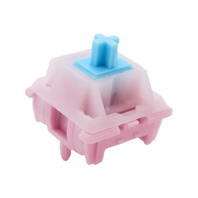 Tecsee Marshmallow POM Linear Stem 13.5mm for RGB SMD Gaming Mechanical Keyboard MX Switches
