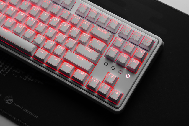 TECSEE Cherry Profile 142Keys  PBT Black/White Keycaps for Mx Hot Swap Switches Mechanical Keyboard
