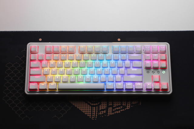 TECSEE Cherry Profile 142Keys  PBT Black/White Keycaps for Mx Hot Swap Switches Mechanical Keyboard