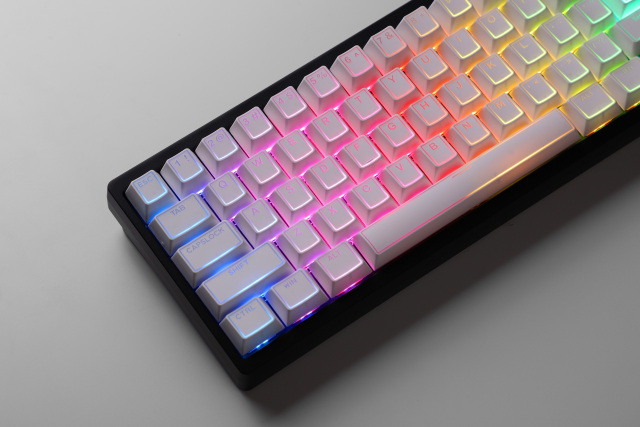 TECSEE Cherry Profile 142Keys  PBT Black/White Keycaps for Mx Hot Swap Switches Mechanical Keyboard