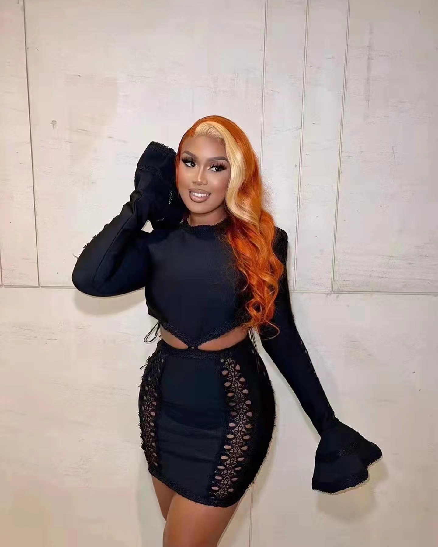 KissBeauty Orange/613# color Body  wavy  Lace Front Human Hair Wigs For Women Human Hair Wig Brazilian Remy 22inch 13*4 Lace Front Wigs