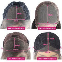 KissBeauty Orange/613# color Body  wavy  Lace Front Human Hair Wigs For Women Human Hair Wig Brazilian Remy 22inch 13*4 Lace Front Wigs