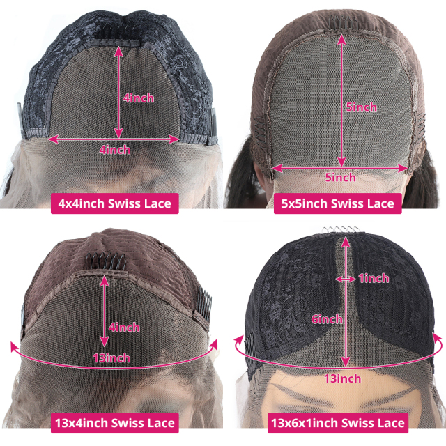 KissBeauty Orange/613# color Body  wavy  Lace Front Human Hair Wigs For Women Human Hair Wig Brazilian Remy 22inch 13*4 Lace Front Wigs