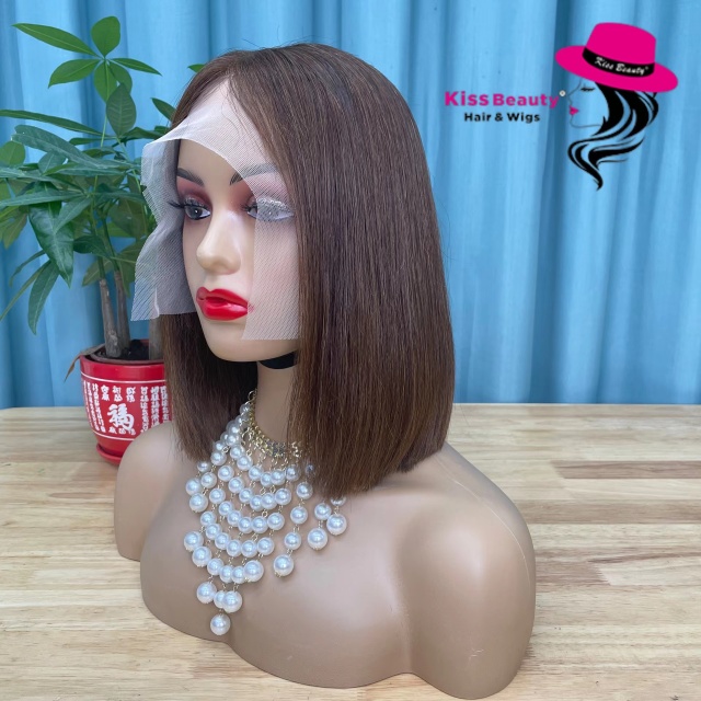 KissBeauty T-Lace  Wig  Double Drawn Quality  BOB Wig