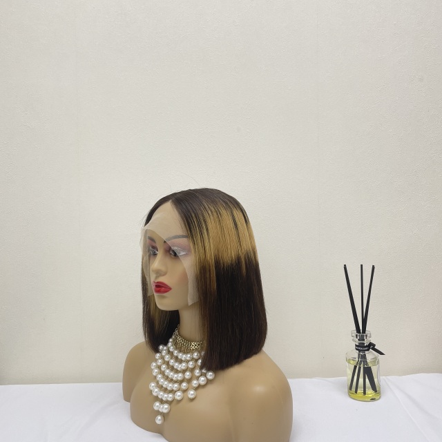 KissBeauty T part Wig all Color Straight  Hair Wigs Lace Front  Human Hair Wigs