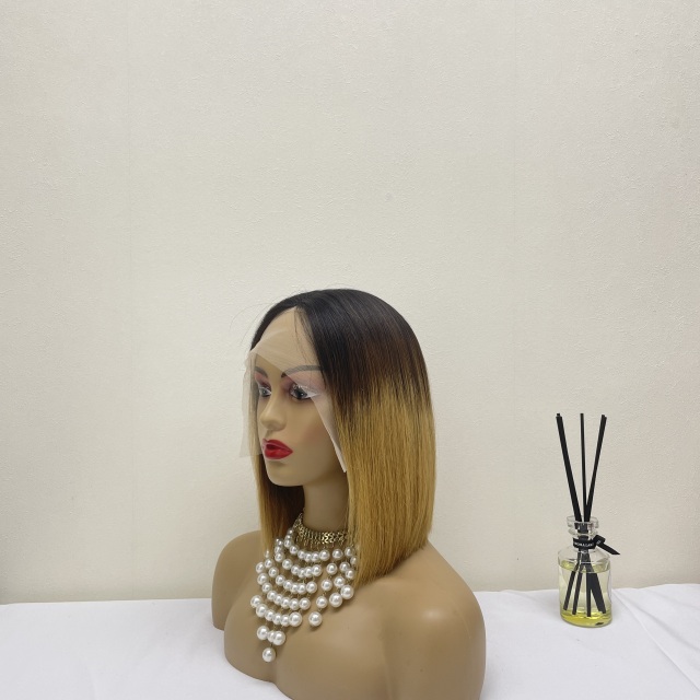 KissBeauty T part Wig all Color Straight  Hair Wigs Lace Front  Human Hair Wigs