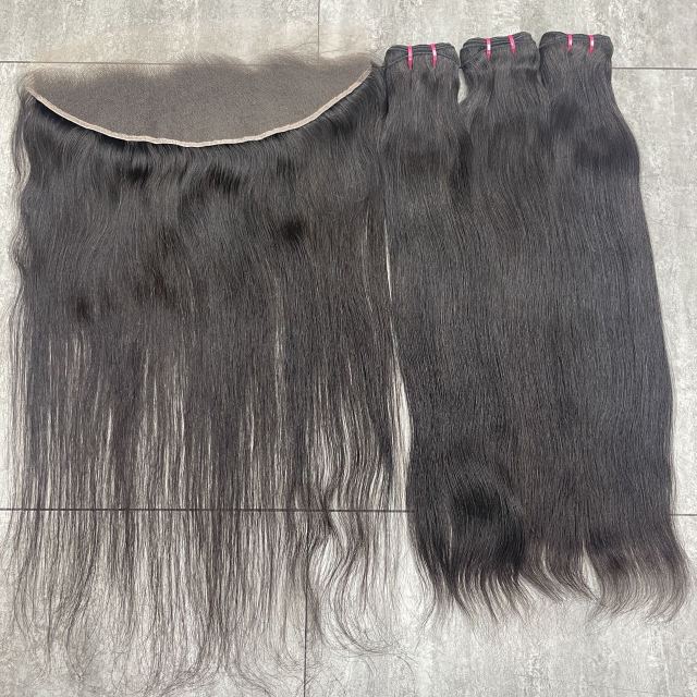 KissBeautywigs Especially make for you water wave hair bundles with 13x4 Hd lace frontal closure