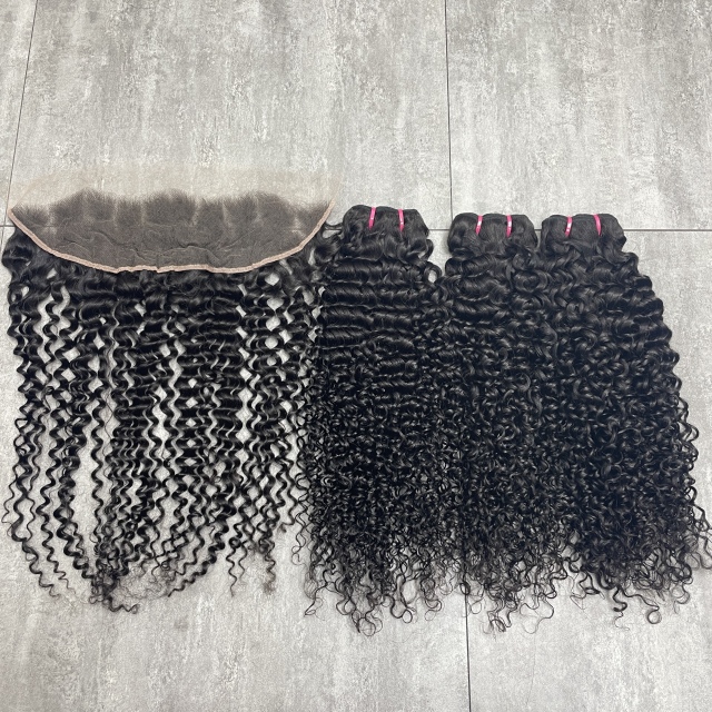 KissBeautywigs Especially make for you hair bundles with 13x4 Hd lace frontal closure