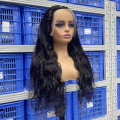 KissBeauty Raw indian hair 200%density Deep wave 13x4 Hd lace frontal wig