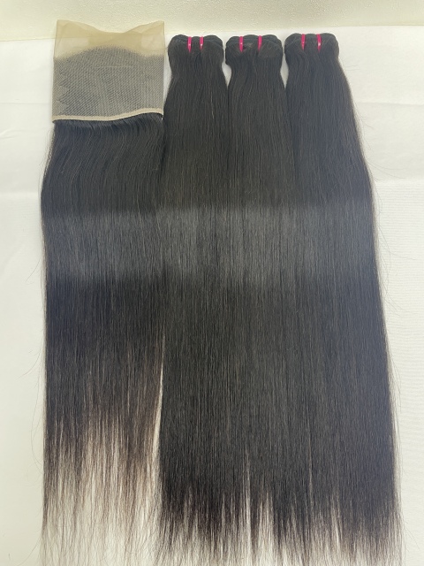 KissBeautywigs Especially make for you raw indian hair bundles with 13x4 Transparent lace frontal closure