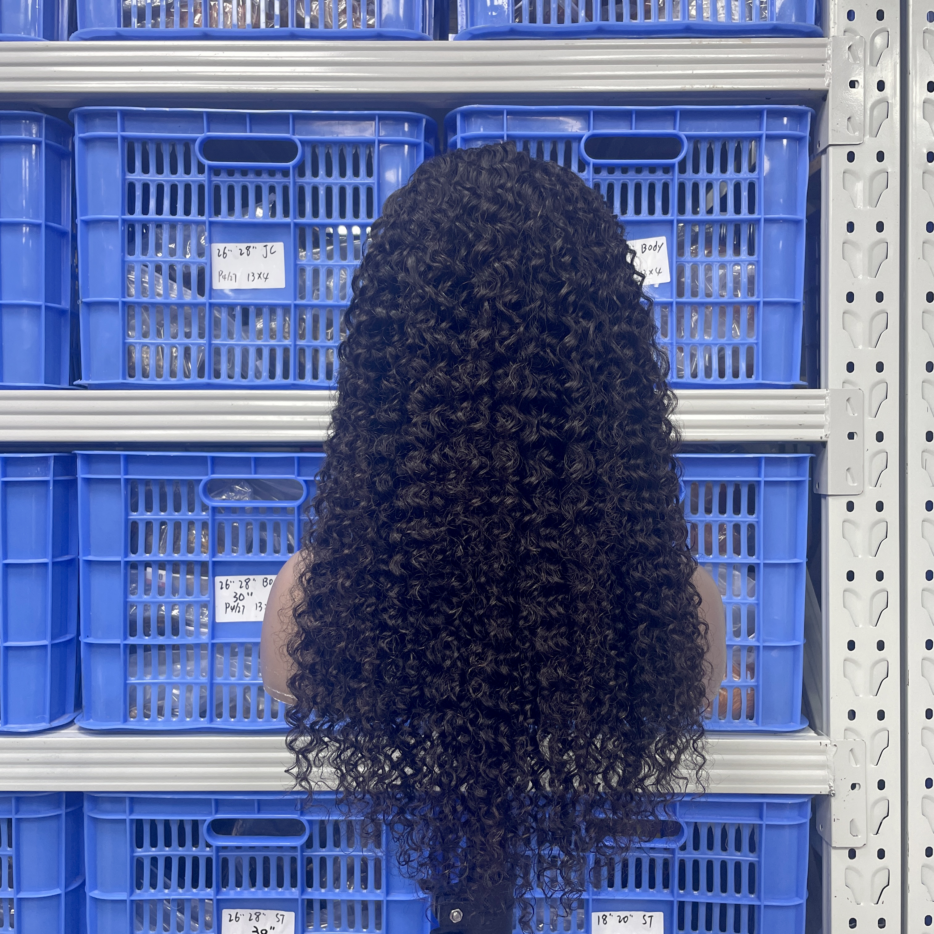 KissBeauty Raw indian hair 200%density deep wave 13x4 transparent lace frontal wig factory make glueless lace wig