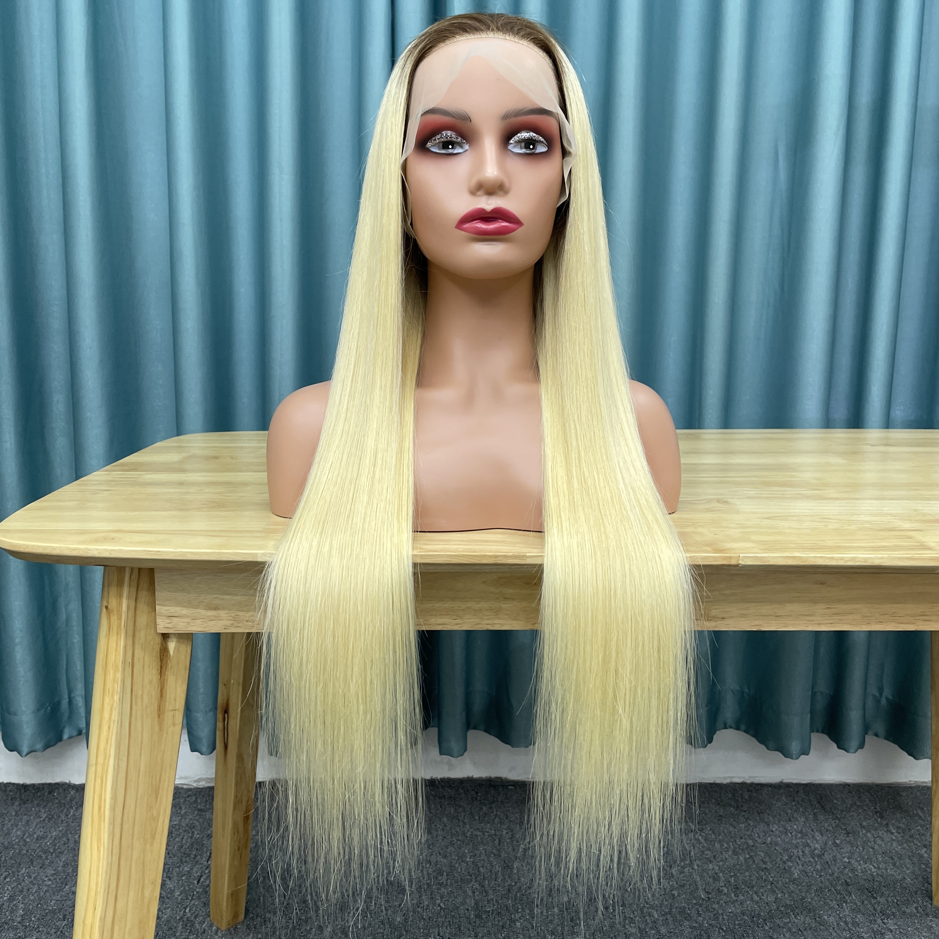 KissBeauty 613/4/1B  13×4 Lace  Frontal Wig transparent lace wig 20inch to 30inch have stock 24hours within ship