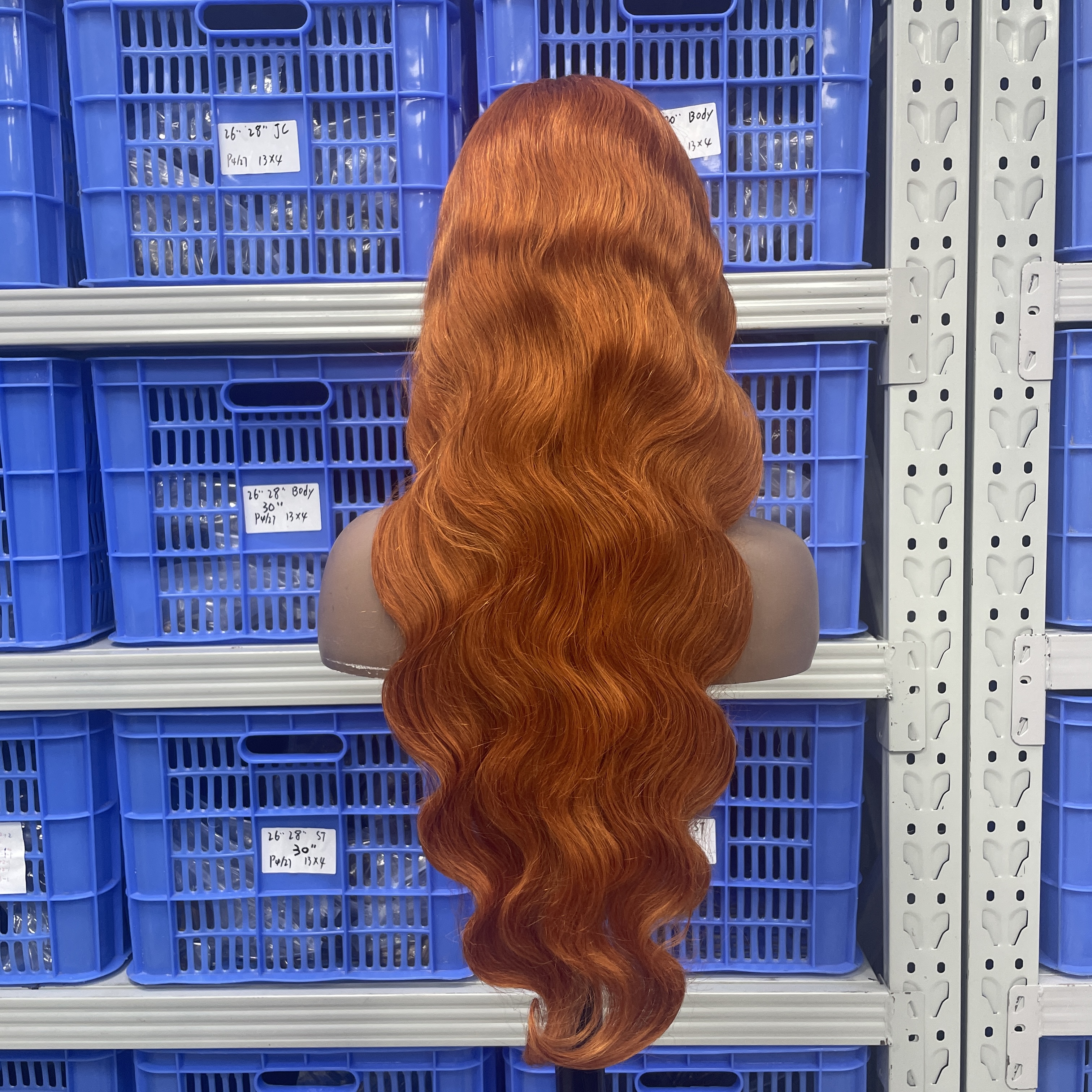 KissBeauty body wave P2/golden color 13×4 Lace  Frontal Wig transparent lace wig 20inch to 30inch have stock 24hours within ship