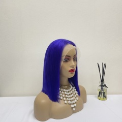 KissBeautywigs 613/Orange  Bob Lace Front Bob Wigs Brazilian 13x4 Lace Part Short Bob Wigs 160% Density Ombre Wigs