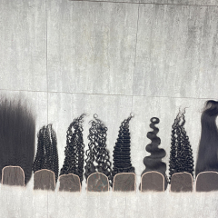 KissBeauty Raw indian hair 4x4 5x5 6x6 13x4 13x6 Hd lace closure