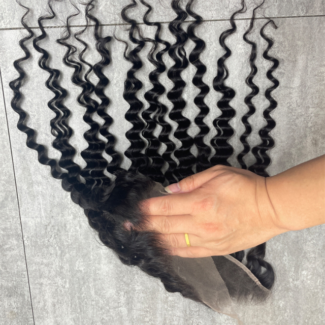 KissBeauty Raw indian hair 4x4 5x5 6x6 13x4 13x6 Hd lace closure