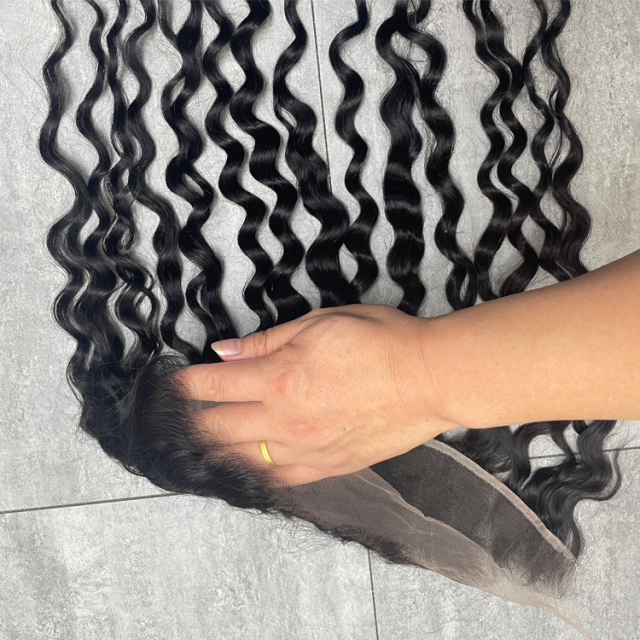 KissBeauty Raw indian hair 4x4 5x5 6x6 13x4 13x6 Hd lace closure