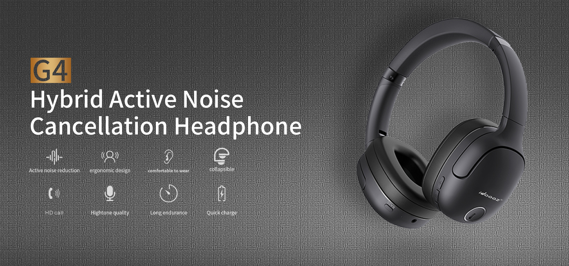 Hybrid Active Noise  Cancellation Headphone