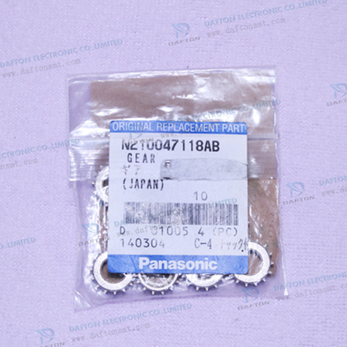 Panasonic 8MM Feeder Gear N210047118AB Original New