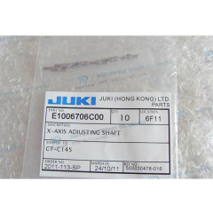 Genuine JUKI X-Axis Adjusting Shaft E1006706C00