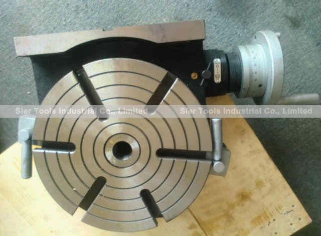 HV-4 Vertical and Horizontal Rotary Working Table/100mm Dia Mill&Drill Machine Working Table