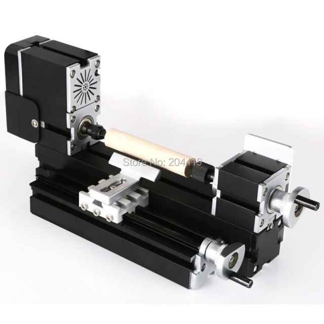 TZ6000MZGP 60W Electroplated Metal 6 in 1 Mini lathe with bow arm/60W,12000rpm Bow-arm 6 in1 Metal Lathe/Lathe kit