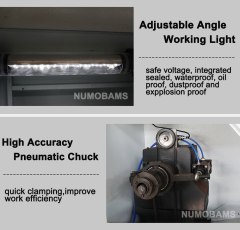 CK0640 Industrial CNC Metal Lathe 3KW Absolute Value Servo Motor Lathe Machine