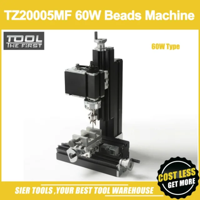 TZ20005MF 60W Metal Mini Beads Machine/60W,12000rpm Powerful Mini Beads lathe