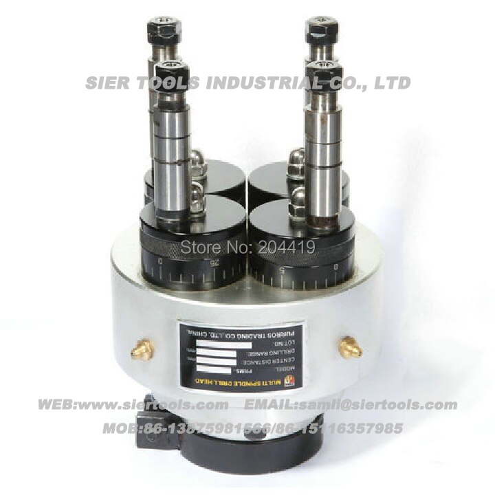 Multi Spindle Drill Heads/PRMS-4(47-115) Adjustable 4 Spindle Heads