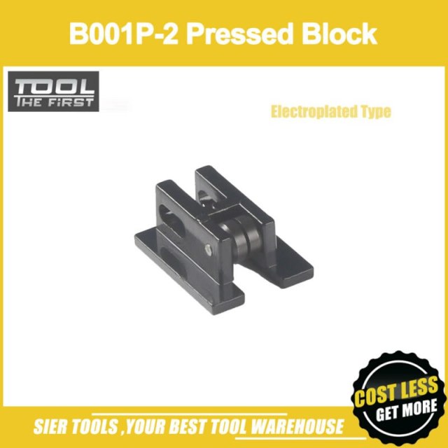 Free Shipping!/B001P-2 Electroplated Metal Pressed Block for bow-arm jigsaw/Zhouyu Accessory