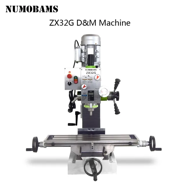 NUMOBAMS ZX32G drilling milling machine 700*180mm  working table powerful industrial machine