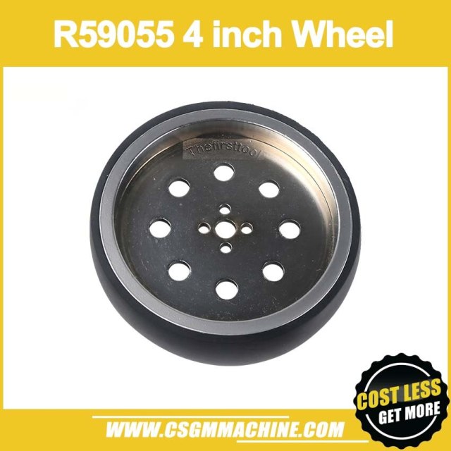 R59055 4 inch wheel/DIY Robot metal gear/free shipping